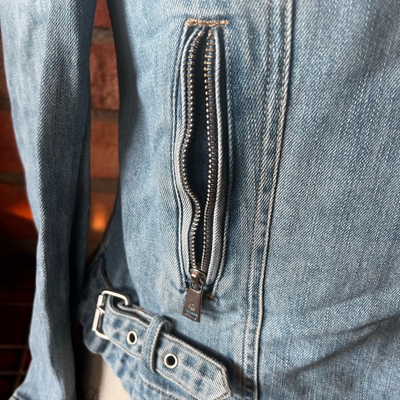 Ralph Lauren - moto denim jacket, 8p - Picture 5 of 10